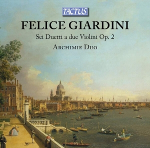 Giardini Felice - Sei Duetti A Due Violini Op. 2 in der Gruppe CD bei Bengans Skivbutik AB (3597480)