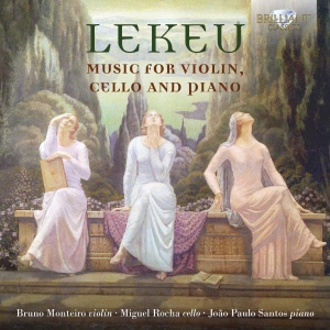 Lekeu Guillaume - Music For Violin, Cello And Piano in der Gruppe CD bei Bengans Skivbutik AB (3597500)