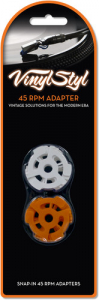 Vinyl Styl - 45 RPM Adapter 10 Pack in der Gruppe VINYL / Vinyl Zubehör bei Bengans Skivbutik AB (3598352)