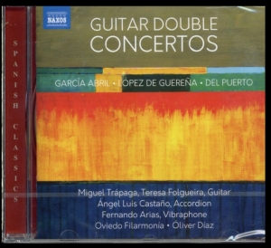 Abril Antón García Guereña Javie - Guitar Double Concertos in der Gruppe CD bei Bengans Skivbutik AB (3599214)