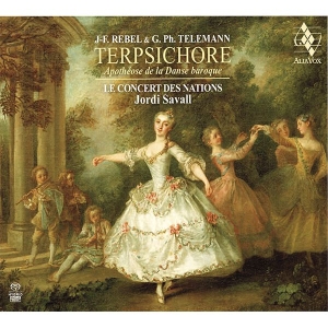 Rebel/Telemann - Terpsichore in der Gruppe MUSIK / SACD / Klassiskt bei Bengans Skivbutik AB (3601952)