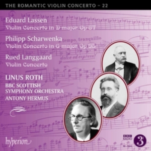 Lassen Eduard Scharwenka Philipp - Romantic Violin Concerto, Vol. 22 in der Gruppe CD bei Bengans Skivbutik AB (3602765)