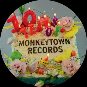 Blandade Artister - 10 Years Of Monkeytown in der Gruppe VINYL bei Bengans Skivbutik AB (3603053)