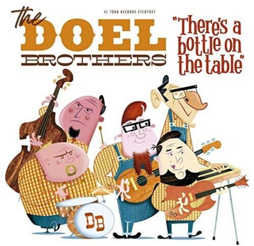 Doel Brothers - There's A Bottle On The Table in der Gruppe CD / Country bei Bengans Skivbutik AB (3603648)