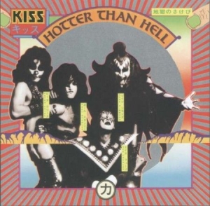 Kiss - Hotter Than Hell (Back To Black Vinyl, German Version) in der Gruppe VINYL bei Bengans Skivbutik AB (3606158)