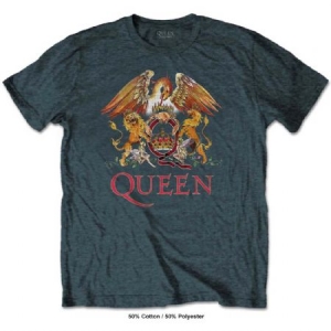 Queen - Queen Men's Tee: Classic Crest in der Gruppe Minishops / Queen bei Bengans Skivbutik AB (3619721)
