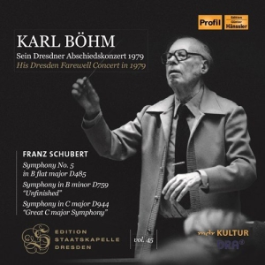 Schubert Franz - Karl Böhm: His Dresden Farewell Con in der Gruppe CD bei Bengans Skivbutik AB (3623932)