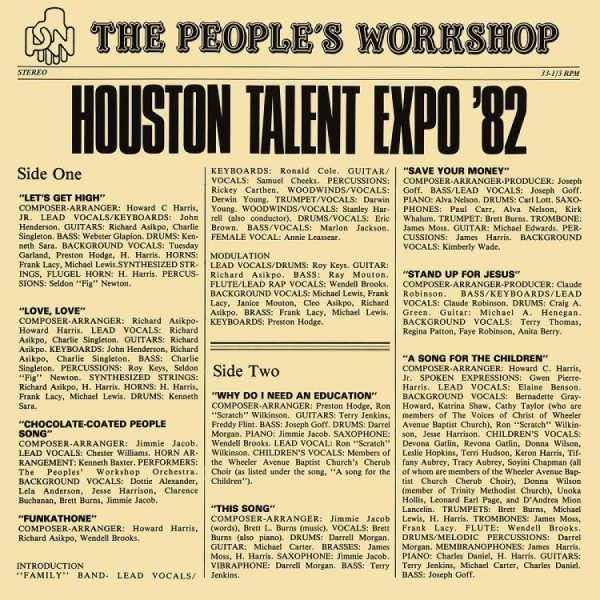 People's Workshop The - Houston Talent Expo '82 in der Gruppe VINYL / RNB, Disco & Soul bei Bengans Skivbutik AB (3625275)