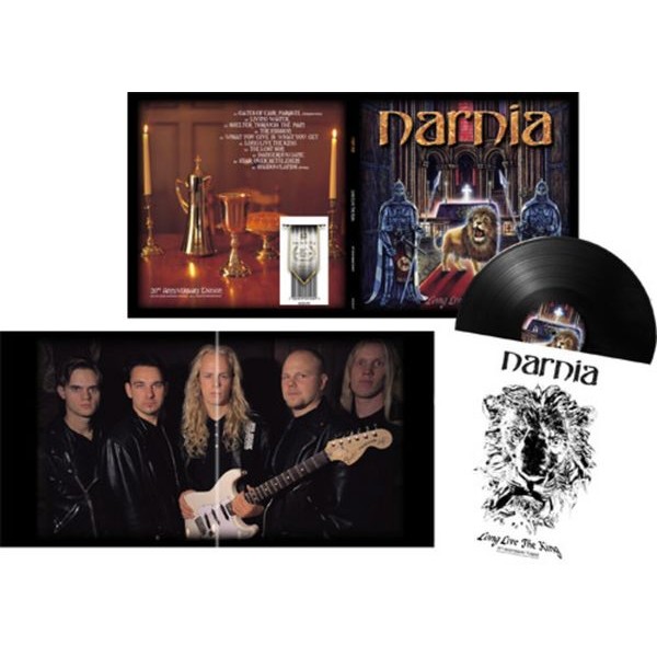 Narnia - Long Live The King (Black Vinyl) in der Gruppe VINYL / Hårdrock/ Heavy metal bei Bengans Skivbutik AB (3636133)