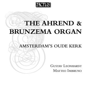 Various - Ahrend & Brunzema Organ in der Gruppe CD bei Bengans Skivbutik AB (3636619)