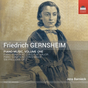 Gernsheim Friedrich - Piano Music, Vol. 1 in der Gruppe CD bei Bengans Skivbutik AB (3637119)