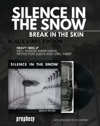 Silence In The Snow - Break In The Skin (Black Vinyl) in der Gruppe VINYL bei Bengans Skivbutik AB (3637348)