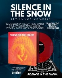 Silence In The Snow - Levitation Chamber (Röd Klar Vinyl) in der Gruppe VINYL / Hårdrock bei Bengans Skivbutik AB (3637350)