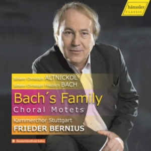 Altnickol J C Bach J C F - Bach's Family Choral Motets in der Gruppe CD bei Bengans Skivbutik AB (3637442)