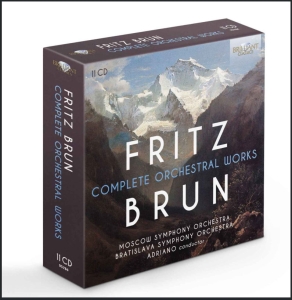 Brun Fritz - Complete Orchestral Works (11 Cd) in der Gruppe CD bei Bengans Skivbutik AB (3637457)