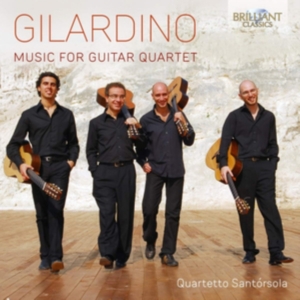 Gilardino Angelo - Music For Guitar Quartet in der Gruppe CD bei Bengans Skivbutik AB (3637463)