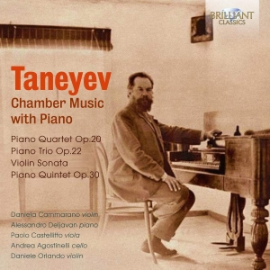 Teneyev Sergey - Chamber Music With Piano (3 Cd) in der Gruppe CD bei Bengans Skivbutik AB (3637465)