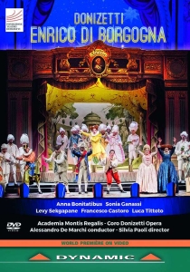 Donizetti Gaetano - Enrico Di Borgogna (Dvd) in der Gruppe DVD & BLU-RAY bei Bengans Skivbutik AB (3637468)