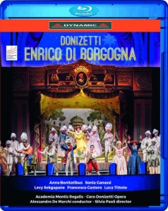 Donizetti Gaetano - Enrico Di Borgogna (Blu-Ray) in der Gruppe MUSIK / Musik Blu-Ray / Klassiskt bei Bengans Skivbutik AB (3637470)