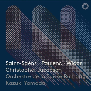 Saint-Saëns Camille Poulenc Fran - Saint-Saëns, Poulenc, Widor in der Gruppe MUSIK / SACD / Klassiskt bei Bengans Skivbutik AB (3637869)