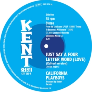 California Playboys - Just Say A For Letter Word (Love) in der Gruppe Övrigt /  bei Bengans Skivbutik AB (3642243)