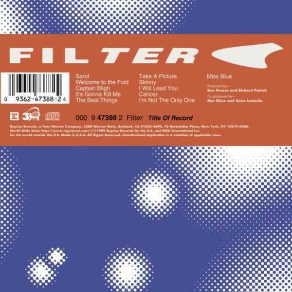Filter - Title Of Record in der Gruppe VINYL / Rock bei Bengans Skivbutik AB (3643049)