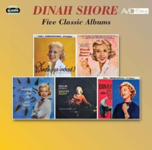 Shore Dinah - Five Classic Albums in der Gruppe CD / Pop-Rock bei Bengans Skivbutik AB (3644888)