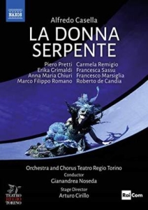 Casella Alfredo - La Donna Serpente (Blu-Ray) in der Gruppe MUSIK / Musik Blu-Ray / Klassiskt bei Bengans Skivbutik AB (3645514)