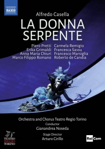 Casella Alfredo - La Donna Serpente (Dvd) in der Gruppe DVD & BLU-RAY bei Bengans Skivbutik AB (3645516)