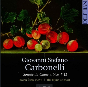 Carbonelli Giovanni - Sonate Da Camera Nos. 7-12 in der Gruppe CD / Klassiskt bei Bengans Skivbutik AB (3645532)