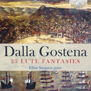 Dalla Gostena G B - 25 Lute Fantasies in der Gruppe CD bei Bengans Skivbutik AB (3645560)