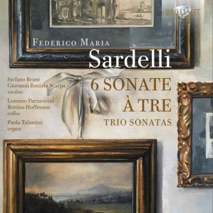Sardelli Federico Maria - 6 Sonate A Tre: Trio Sonatas in der Gruppe CD bei Bengans Skivbutik AB (3645562)