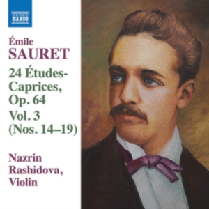 Sauret Émile - 24 Etudes-Caprices, Vol. 3: Nos. 14 in der Gruppe CD bei Bengans Skivbutik AB (3645592)