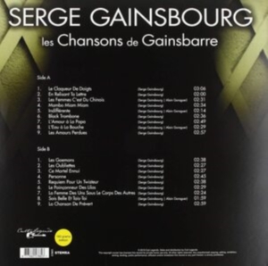 Gainsbourg Serge - Les Chansons De Gainsbarre in der Gruppe VINYL bei Bengans Skivbutik AB (3648368)