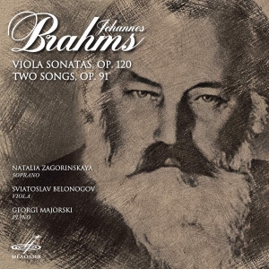 Brahms Johannes - Viola Sonatas & Two Songs in der Gruppe Externt_Lager / Naxoslager bei Bengans Skivbutik AB (3650813)