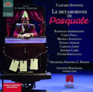 Spontini Gaspare - Le Metamorfosi Di Pasquale in der Gruppe CD bei Bengans Skivbutik AB (3650842)