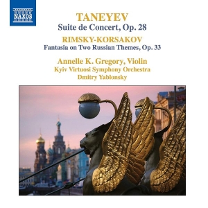 Taneyev Sergey Rimsky-Korsakov N - Suite De Concert Fantasia On Two R in der Gruppe CD bei Bengans Skivbutik AB (3651191)