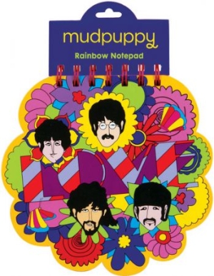 Beatles - The Beatles Yellow Submarine Rainbow Notepad in der Gruppe Minishops / Beatles bei Bengans Skivbutik AB (3655471)