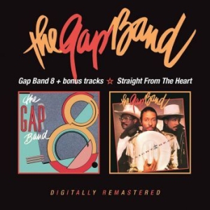 Gap Band - Gap Band 8/Straight From The Heart in der Gruppe CD / RNB, Disco & Soul bei Bengans Skivbutik AB (3656639)
