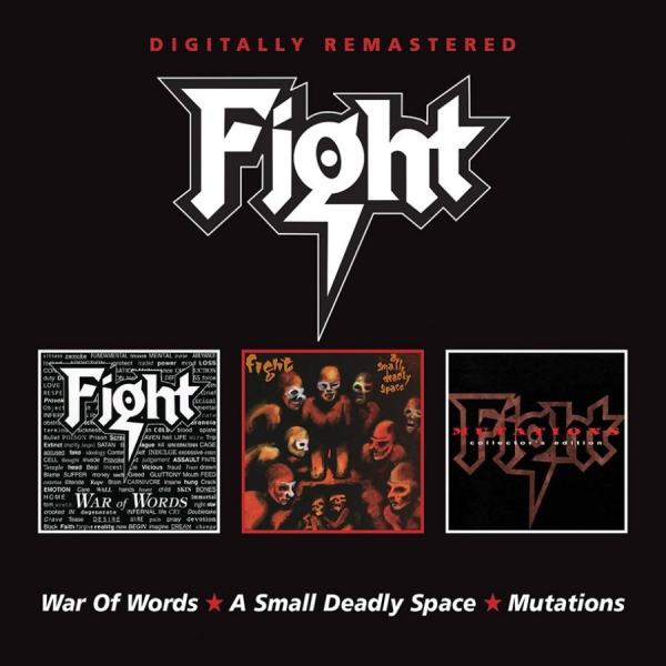 Fight - War Of Words / Small Deadly Space in der Gruppe CD / Hårdrock/ Heavy metal bei Bengans Skivbutik AB (3656641)