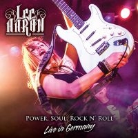 Aaron Lee - Power, Soul, Rock N' Roll - Live In in der Gruppe CD / Hårdrock,Svensk Musik bei Bengans Skivbutik AB (3657343)