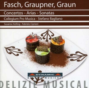 Fasch / Grupner / Graun - Concertos - Arias - Sonatas in der Gruppe CD bei Bengans Skivbutik AB (3658285)