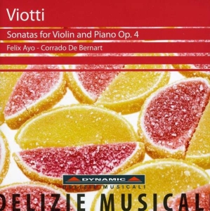Viotti - Sonatas For Violin And Piano in der Gruppe CD bei Bengans Skivbutik AB (3659443)