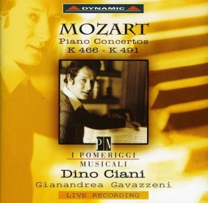 Mozart - Ciani Plays in der Gruppe CD bei Bengans Skivbutik AB (3659446)