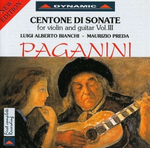 Paganini - Centone Di Sonate For Violin And Gu in der Gruppe CD bei Bengans Skivbutik AB (3659696)