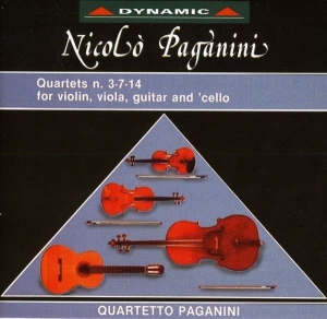 Paganini - Complete Quartets Vol 2 in der Gruppe CD bei Bengans Skivbutik AB (3659697)