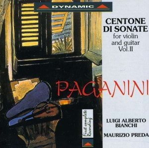 Paganini - Centone Di Sonate For Violin And Gu in der Gruppe CD bei Bengans Skivbutik AB (3659700)