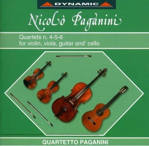 Paganini - Complete Quartets Vol 4 in der Gruppe CD bei Bengans Skivbutik AB (3659702)