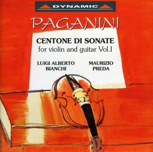 Paganini - Centone Di Sonate For Violin And Gu in der Gruppe CD bei Bengans Skivbutik AB (3659704)