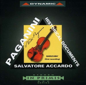 Paganini - Historical Documents in der Gruppe CD bei Bengans Skivbutik AB (3659727)